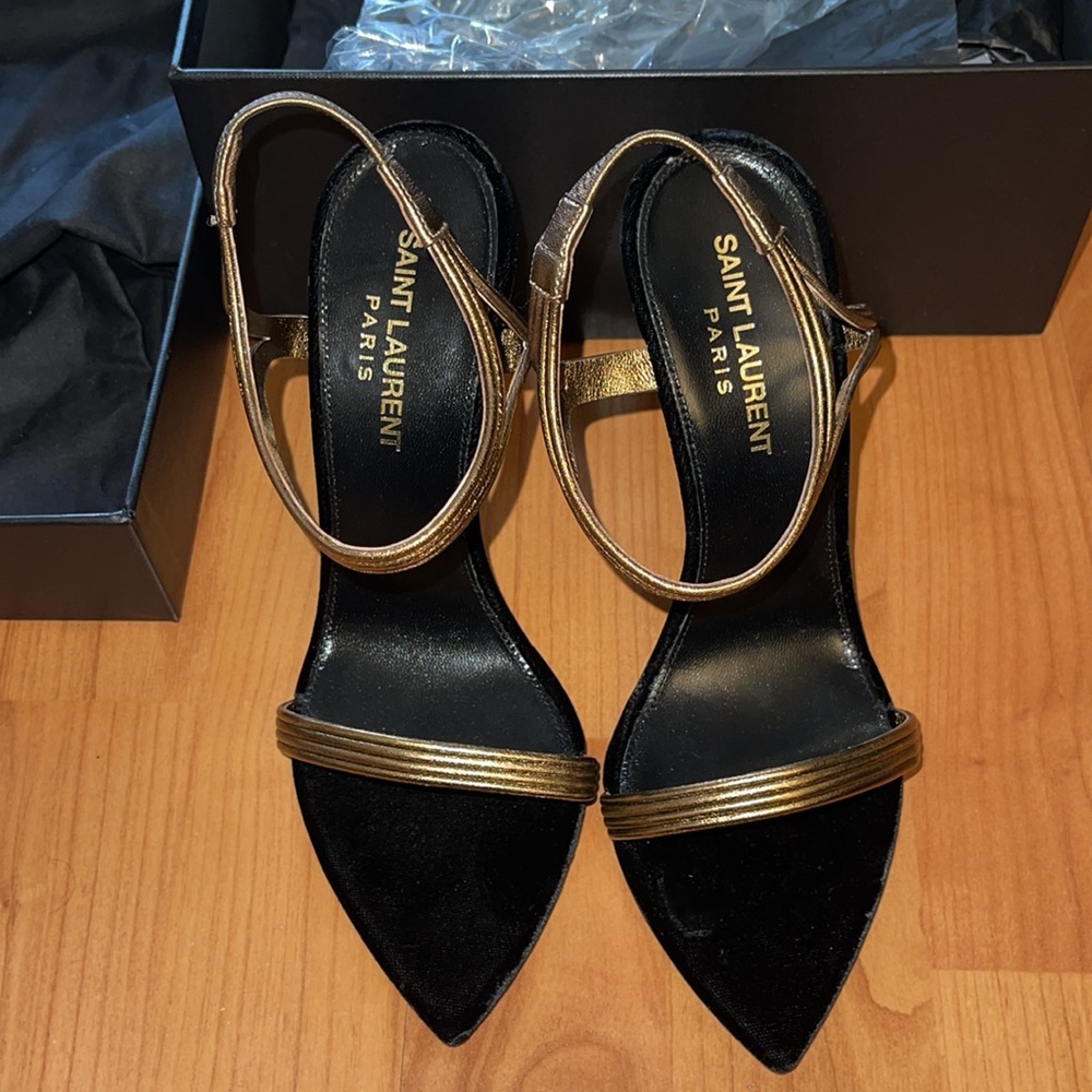 Saint Laurent Talitha 105 sandal size 36